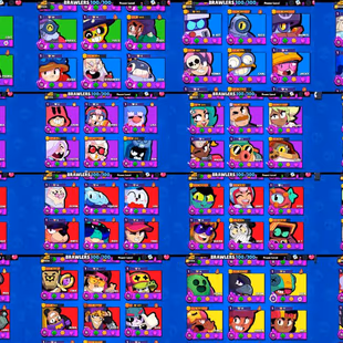 WEREWOLF LEON | BRAWL CUP JANET PIN | 91K | FULL MAXED 100 P11 | 54 PRESTIGE | METEROITE FAME 1 | 97 HYPERCHARGES - Image 3