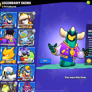 TROPHIES 20367 [] BRAWLERS 57 [] MAX BR 6 [] HYPER 4 [] HYPER SHELLY STU MAX BUZZ - Image 5