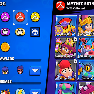 124 [3 MAX BRAWLS] [9 SKINS] [4632 TROPHIES] - Image 8