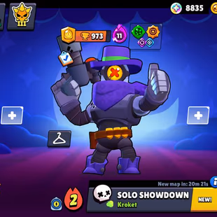 [ PREMIUM ]  73K TROPHIES || 99/99 BRAWLERS || 70 MAX || 66 HYPERCHARGED || 25 BUFFIES || 353 SKINS || INSTANT DELIVER - Image 2