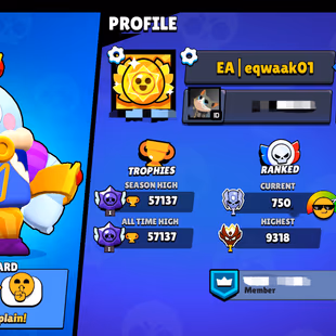 🌟Master Ranked 2024🌟 | 56K Trophies | 50 Maxed | 90 Haypercharge | 300 Skins | 20 OG Skins | account 2019 - Image 3