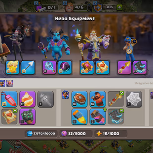 🔥TH 16 ALMOST MAX || HEROES 95-95-80-70-45-15 || 🔥10x EPIC EQUIPMENTS || RENAME AVAILABLE || SUPER ACCOUNT - Image 7
