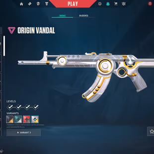 🌍EU | 28 Skins | 2 Knives | Equilibrium & Shellspire Sword | Origin Vandal💥 | 6.8K VP Spent | Unranked - Image 4