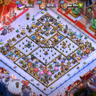 🔥GLOBAL 45 RANK🔥[TH18] 15 EPIC EQUIPMENT MAXED || 5 HERO MAX NEW HERO LVL 16 || HIGH PROFILE || SNAKE FULL SET || - Image 2