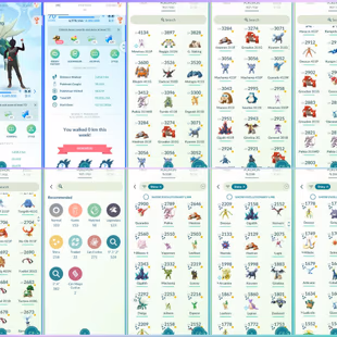Level 70 Shiny Heavy Pokemon GO Account | 218 Shinies | 154 Legendary/Mythical | 89 Hundos l 23 Special Background  - Image 2