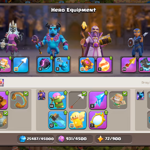 TH 15 Full Maxed !! Heavy Magic Items !! Namechange 1000 !! 12 Epic Equipment !! Painter Scenery !! Townhall 15 - Image 5