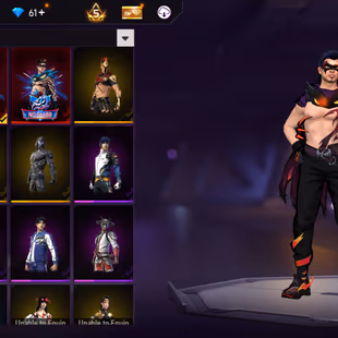 X126|Lvl 52|30 CHARACTER|MIDNIGHT ACE LEGENDARY OUTFIT|97 WEAPON(4 EVO+22 MYTHIC)|CONQUEROR M1887 LVL 5|MAJESTIC WOODPEC - Image 7