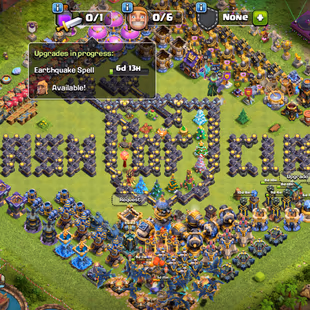 [F1] 🌟 12800 GEMS | 6X HEROES MAXED 🌟 TH-18 MAX | LAB/DEF/WALLS MAXED | 11X EPIC EQUIPMENT MAXED | 3x HELPER MAXED - Image 1