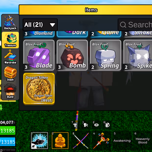 Lvl 2617 Blox Fruits Acc | 5 PERMS (Leopard, Dough, Blizzard, Buddha) + DRAGON TOKEN | Angel V4 | CDK, Tushita, Yama | S - Image 4