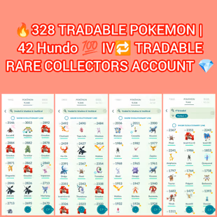 🍓 HIGH 42 HUNDO IV) LEVEL 51 PG ACCT 🍓| HO-HO MOLTTRES | 328 TRADABLE | 96 LEGENDARY | SHADOW MEWTWO | RARE COLLECTOR - Image 7