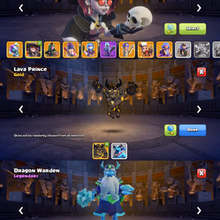 [] CHRISTMAS SALE [] TH17 FULL MAX | XP 211 | HERO 100-100-84-75-50 | NICE EQUIPMENT WITH 13 EPIC | NC 500 | 23 SKINS - Image 6