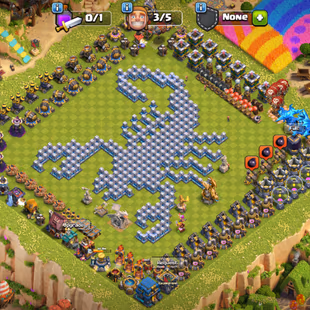 Th12 max nothing left || 3x scenery rare statue available | 5 epic equipment l| Gems 2000 || cwl medel 190|| Rename free - Image 7