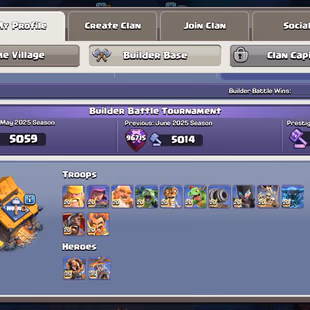 270🔥RARE TH18 MAX 99 PERCENT 13X EPIC EQUIPMENT MAX🔥CYBER SCENARY AND 40X SKIN | 5 HERO MAX-105-105-95-80-55 | BH 10 - Image 8