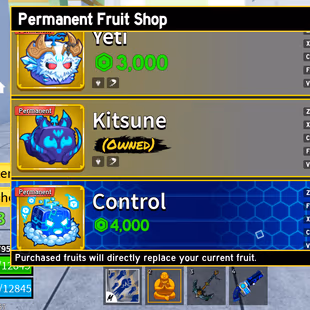 Lvl 2550 Blox Fruits Acc | 10 PERMS (Kitsune, T-Rex, Mammoth, Portal) | Dark Blade, CDK, TTK | Godhuman - Image 6
