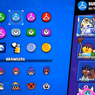 [ OP ] | 58K+ TROPHIES | 91 BRAWLERS UNLOCKED | 36 HYPERCHARGED BRAWLERS | 180+ PREMIUM SKINS | SAFEST AND INSTANT DELIV - Image 8