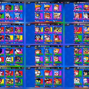 Trophy 51.8K [Free Rename] 8x Titles | Acc Creation 2021 | 96x Brawler [33x Max] 280x Skin's | Arena 25 (Trophy 10.3K) - Image 4