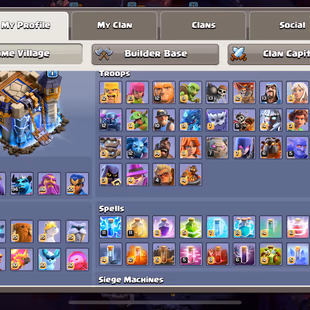TOWNHALL 18 DESIGNED BASE SPAM OBSTACLES| 261 XP| FREE NAME CHANGE| HIGH LEVEL HERO EQUIPMENTS 6 MAX EPIC LVL26 2 EPIC - Image 7