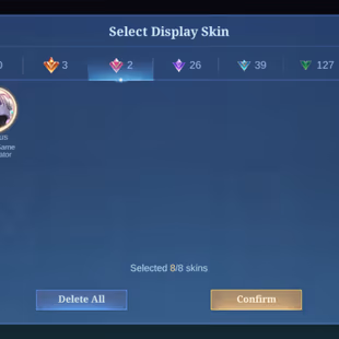 MLBB | Queennn | LVL 74 | TRANSFORMER ROGER | KOF DYROTTH, KARINA | LUCKYBOX URANUS | HERO 131 | SKINS 211 | FULL EMBLEM - Image 5