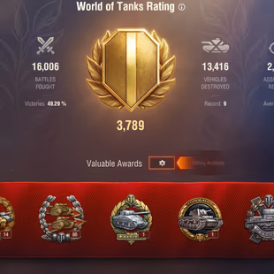 [WOT EU] Full access [Tier X - 13] [Premium Tanks - 17] [Tier VIII-IX - 13] - Image 3