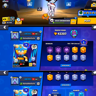 🔥TOP 43 MAX BRAWLER🔥 42K TROPHY | 34 HYPERCHARGE | 269 BEST SKINS | 88 RARE SKINS | CHECK PHOTOS | INSTANT DELIVERY | - Image 1