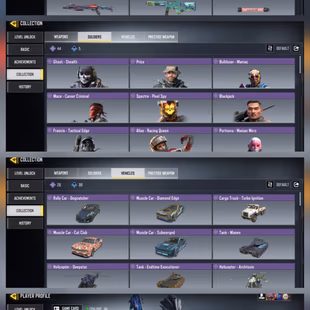 ID Level 134 | Mythic Type 25 - Depstar Piercer | 4x Legendary Weapon | 71x Epic Weapon | 44x Epic Soldier | Instant - Image 3