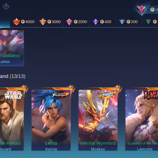 💥 PREMIUM EXALTED 1 ACCOUNT 💥 1 LEGEND || 13 GRAND || 12 EXQUISITE || GRAND RECALL || TOTAL SKINS 418  - Image 4