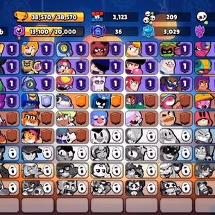 37 BRAWLERS 1000 TROPHIES | HC POCO SKIN | 81 SKINS | FREE NAME CHANGE | 2026 - Image 5
