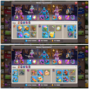 🔥TH-16 NEAR MAX - BEST HEROS LEVEL 🔥 EQUIPMENT FB(26) RS(20) | 5K GEMS | RENAME AVAILABLE | INSTANT DELIVERY - Image 7