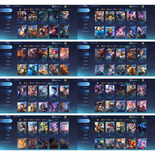 MOONTON | LV 152 | ⭐3X LEGEND - 3X KOF - ASPIRANTS FANNY - SANRIO CLAUDE AND FLORYN⛄ | HERO 131 | SKIN 486 | BP 553K - Image 7