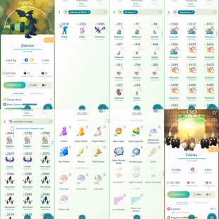 1916 Level 70 Eternatus Charcadet100 Mewtwo100 Shiny Pikachu Summer Hat Rare Spain BG Shiny GMax Snorlax - Image 6