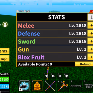 Lvl 2617 Blox Fruits Acc | 5 PERMS (Leopard, Dough, Blizzard, Buddha) + DRAGON TOKEN | Angel V4 | CDK, Tushita, Yama | S - Image 6