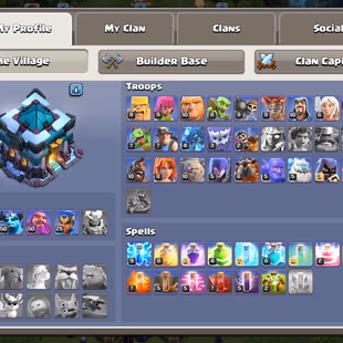 27 Dollars Only | TH13  Max | Level 154 | BK 75 | AQ 75 | GW 50 | RC 25 | MP 50 | Gems 1397 | INSTANT DELIVERY - Image 3
