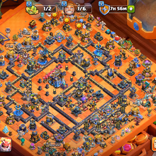 33/38X MAX EQUIPMENT🎄TH18 FULLY MAX🎄24 SKIN/SET | LEGEND RANK | 16 K LEGED CUPS | HERO ALL MAX |BH MAX| 261XP - Image 6