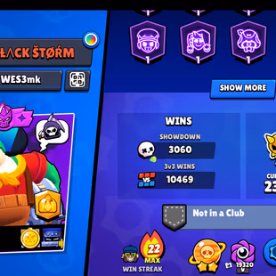 BEST DEAL | 58K TROPHY - 300X SKINS | 100/99 BRAWLER | 63X MAX | 41X HYPER | 118-GEMS - Image 3