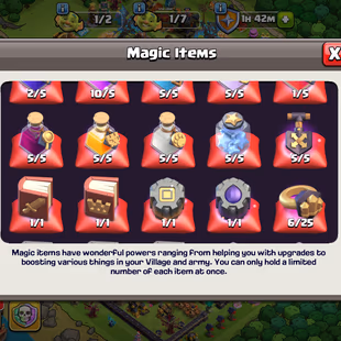 👉BEST OFFER👈TH 18 [ 18.8K GEM'S 1475 MEDEL 275 WALL MAX | HERO 91/100/86/75/50/5 | 6 EPIC MAX FB-20 | NC-YES | XP-216 - Image 8