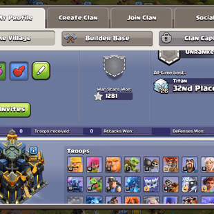 🔥Xp-218🔥 || Th17 || High Quality Epic Equipment || Heroes 81-85-63-69-48 || Nc 1k Gems || 6 Builders || Cheapest - Image 2