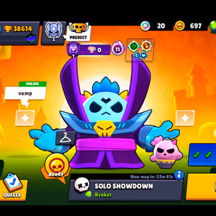 236 SKINS | 38.600 TROPHIES | 100 BRAWLERS | 12 HYPERCHARGE | 16 MAX | 12 PRESTIGE | 21 BUFFIES - Image 2
