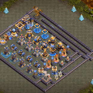 🌟TH18 FULL MAX DEFENCE🌟200 WALL WITH S-CHARGER MAX | 5X HERO MAX | 15 EPIC EQ 6 EPIC MAX | 520 MEDEL | LEGENDARY SKINS - Image 2