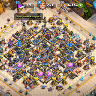 💠XP 256!TH 18 MAX!5 EPIC MAX!HEROS:105-105-95-80-55!FULL MAX TROOPS!WALLS MAX!NEAR MAX DEFANCE! INSTANT DELIVERY  - Image 1