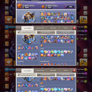 🔥TH-18 NEAR MAX🔥XP-236! COSMIC SCENERY! ALMOST 8X EPIC MAX! HEROES:-105-105-66-80-55-8! MAX WALLS AND PETS! BEST DEAL - Image 3