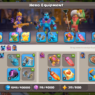 TH15 MAX HIGH XP202 HERO 90 80 65 60 30|WS 2229 | STRONG DEFENSE |CN FREE|EQUIPMENT EPIC|MAGIC ITEMS FULL|4 SKIN RARE F - Image 8