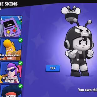 Trophy 76K | 36x Max Win Streak | 3vs3 - 20K | All Brawlers Available (77x Max) Skin's- 250 Plus | Few Title's | Safest - Image 6