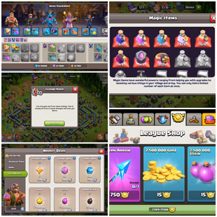  39K GEMS | 2014 - 20 OLD TREES | TH 15 | 82-81-50-56-30 HEROES | 255 XP | OLD OBSTACLES | 2389 CWL MEDALS | FULL ACCESS - Image 4