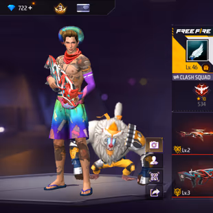 X263|Lvl 46|12 CHARACTER|16 BUNDLE SET|30 COSTUME|12 VEHICLE|51 WEAPON(2 EVO+11 MYTHIC)|DEMONIC FAMAS LVL 3|MAJESTIC WOO - Image 2