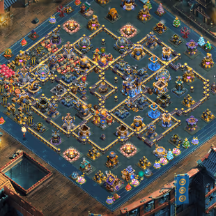 🔥2x Sceneries🔥 || Xp-251 || Th18 Almost || Almost Max Equipment || Heroes 95-105-90-80-55 || 6 Builders || Nc Avail - Image 1