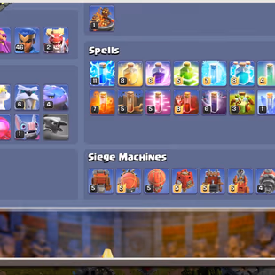  TH 17 !! ( Legendary Scenery ) ! TH16 Max Walls ! Heroes K-95 AQ-99 MP-80 GW-70 RC-46 ! Namechange 1000 ! 4 Epics - Image 4