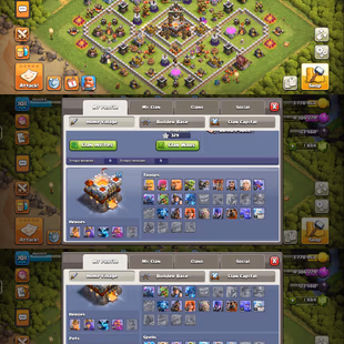 ||TH11 FULLY MAXED||GEM:1884||CWL MEDEL:333||HEROES:50-50-30-20||EPIC:SB:7-FB:6||PARTY QUEEN||LEVEL:101||RENAME YES - Image 3