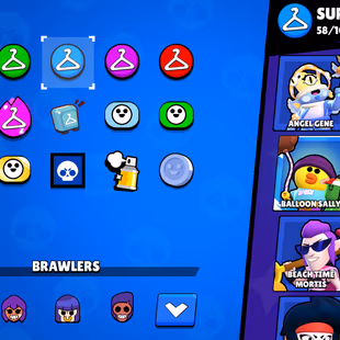 🔥22k Trophies🔥 || 81 Brawlers || 16 Max || 12 Hyper || 206 Exclusive Skins || Cheapest Account - Image 4