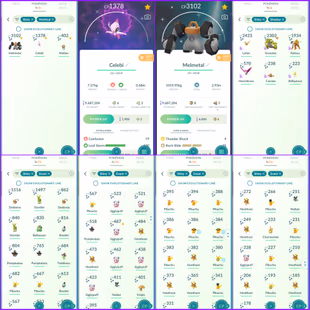 Level 74 Instinct : 2020 Creation | 1200+ PokeCoins | 600+ Shiny : 250+ Legendary | 9.6M Stardust | Crazy Stacked Rare P - Image 4