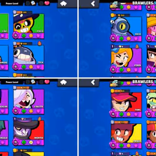 48K Trophies LVL117 | 95/100 Brawlers | 32 Max Brawlers - 27 Hypercharges | 216 Skins | 634 Pins | 323 Icons | 156 Spray - Image 4